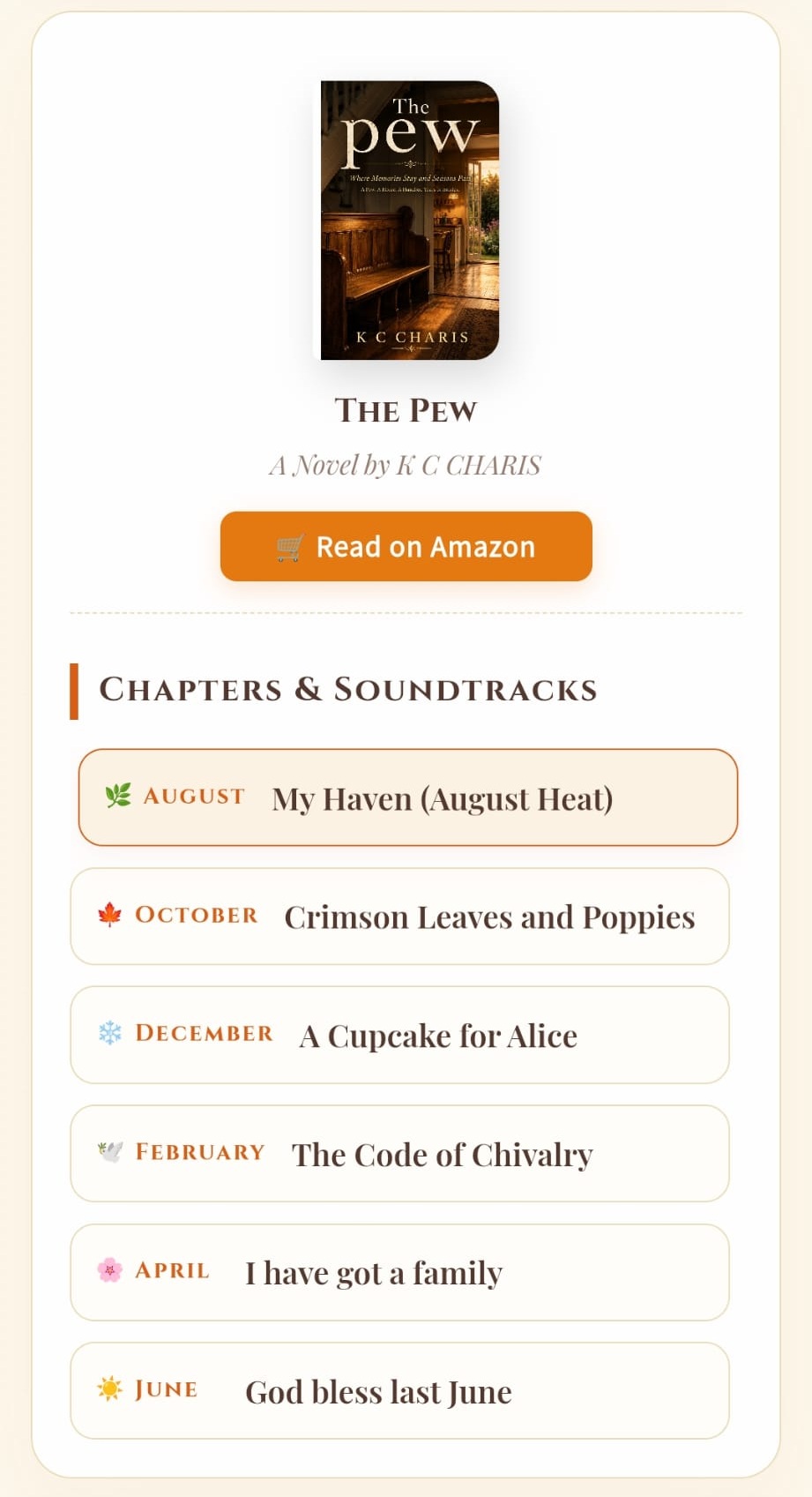 Chapters and Soundtracks Menu